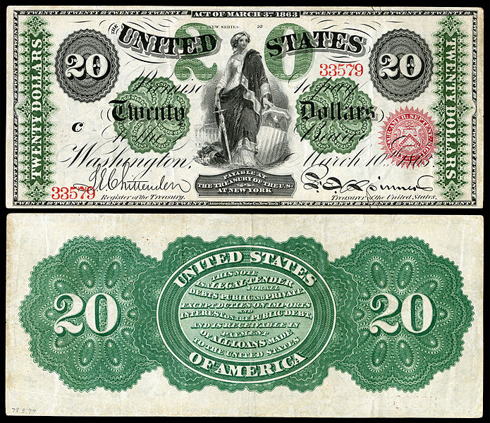 US-$20-LT-1863-Fr-126b