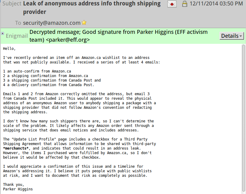 amazon-backdoor-exposed-wishlist-mailing-addresses